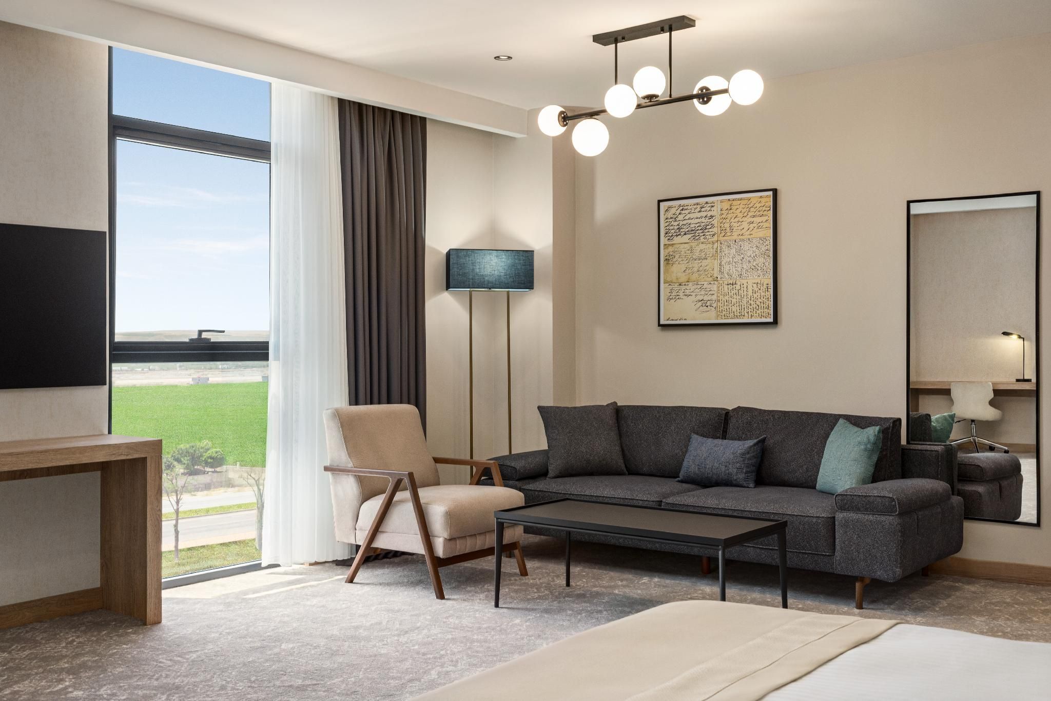 1 King Bed, Executive Business Room, City View