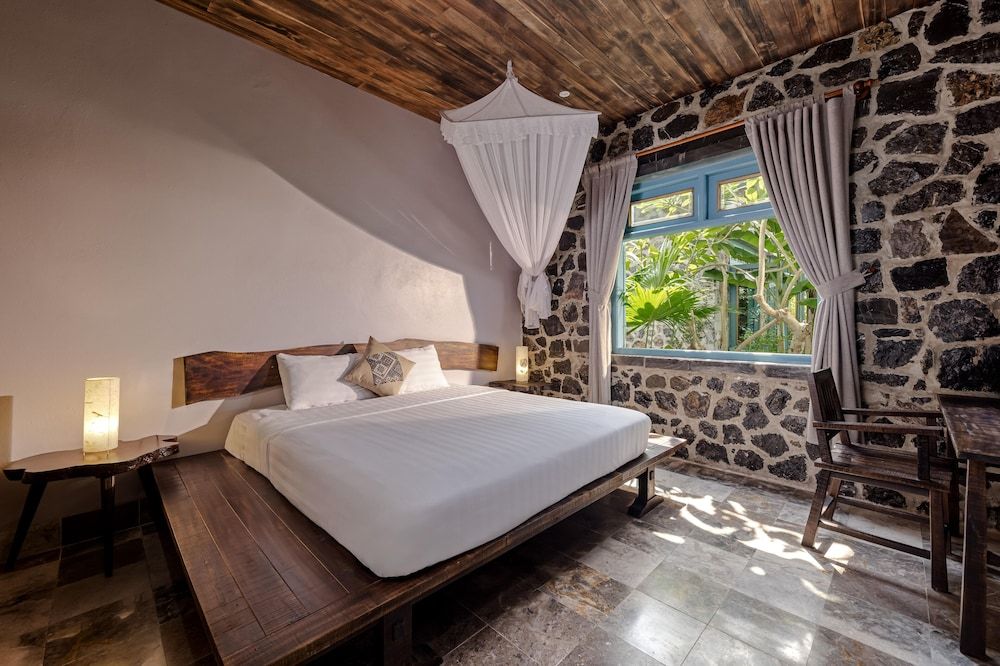 ChezCao Rice Field Ecolodge Ninh Binh Deluxe Double Room, Courtyard View