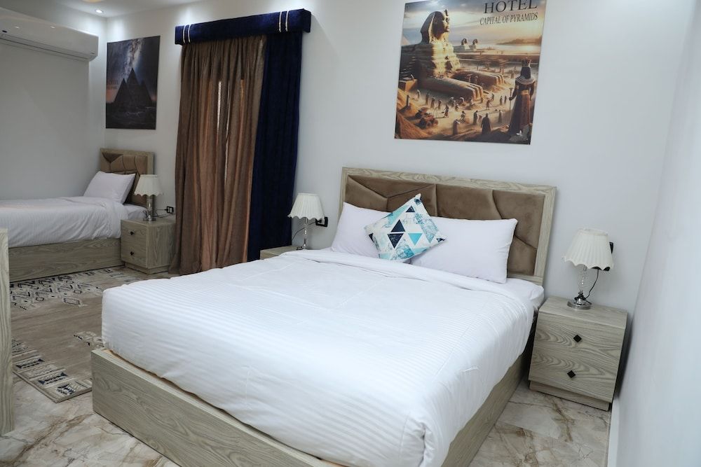 Capital Of Pyramids Hotel Luxury Hot Tub Room With Panoramic Pyramids View & Terrace 7