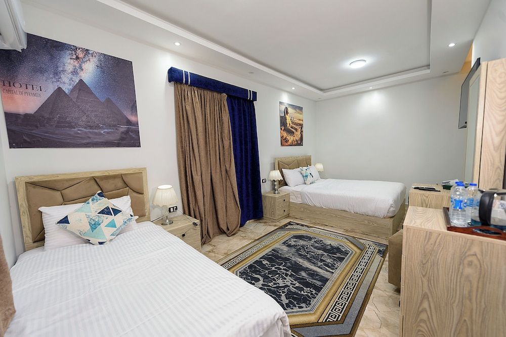 Capital Of Pyramids Hotel Luxury Hot Tub Room With Panoramic Pyramids View & Terrace 8