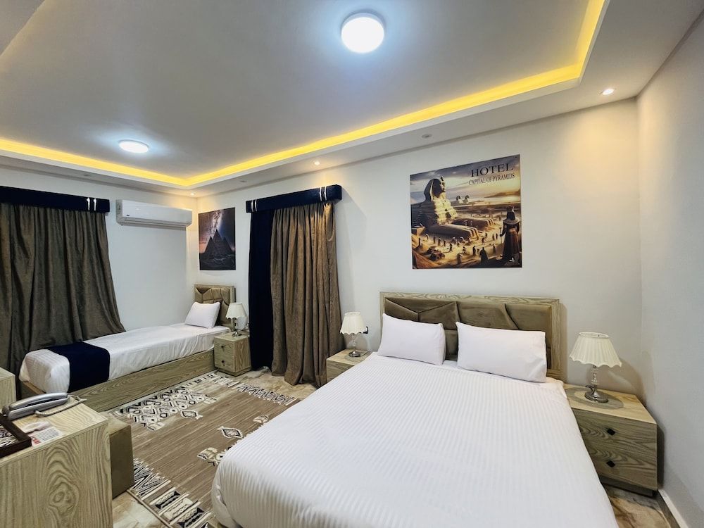 Capital Of Pyramids Hotel Luxury Hot Tub Room With Panoramic Pyramids View & Terrace 3