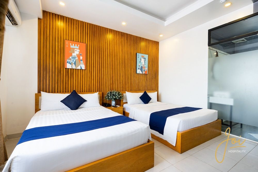 Panoramic Quadruple Room, Multiple Beds, Non Smoking, Balcony