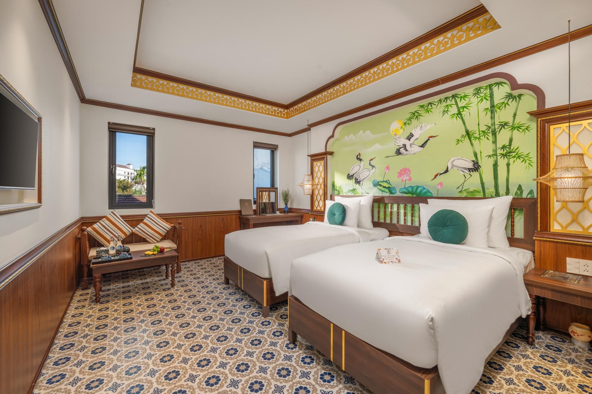 Deluxe Double or Twin Room, Balcony with Neighbor View