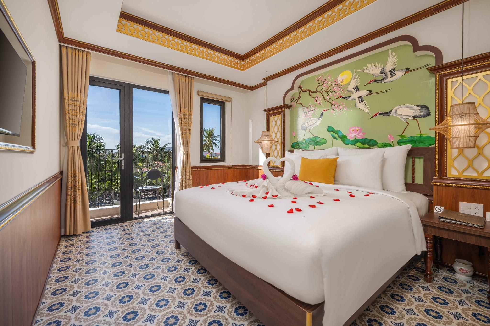 Premium Family Connecting Room, Balcony with Riverside View