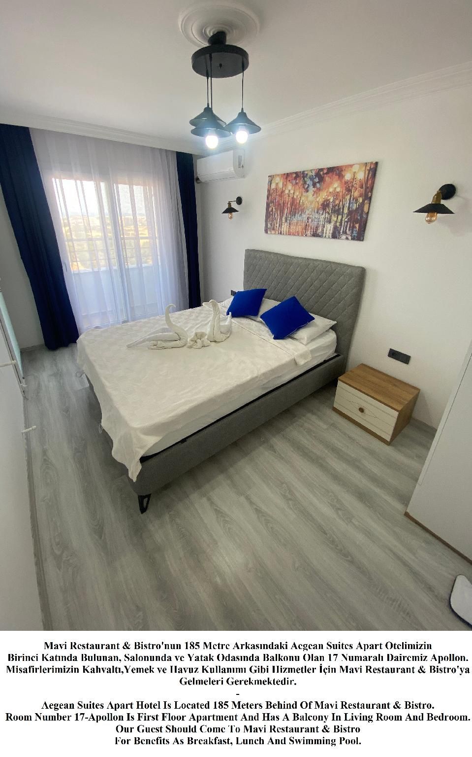 Mavi Restaurant & Apartments 3 Standard Balcony