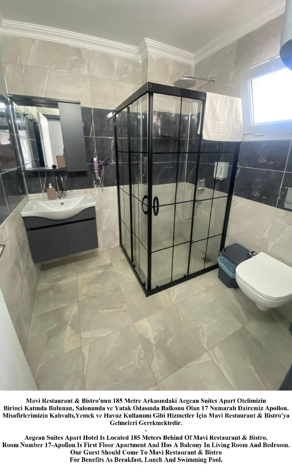 Mavi Restaurant & Apartments 3 Standard Balcony 2