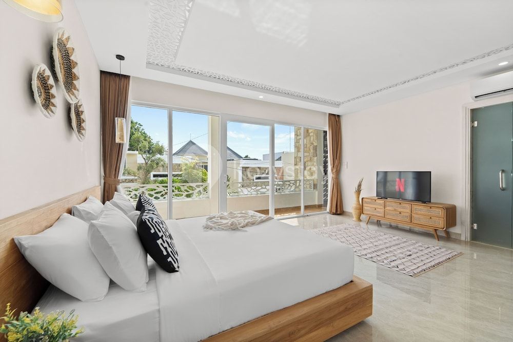 Family Villa, Balcony, Garden View