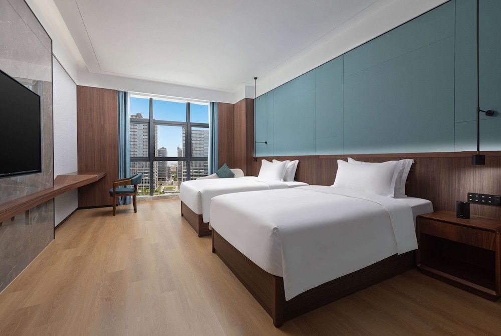 Deluxe Room, 2 Double beds, Non Smoking