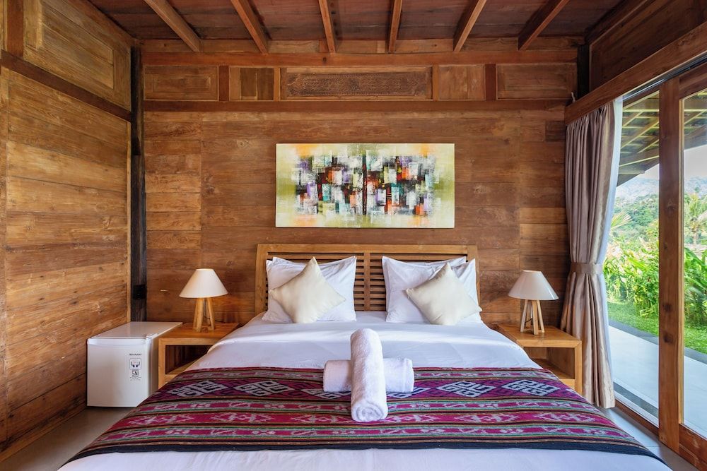 Kubu Sakian Villa Deluxe Double Room, Garden View