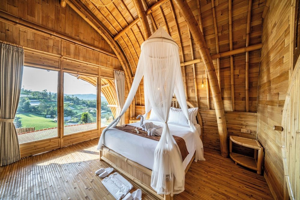 The Dewi Eco Bamboo Villa One Bedroom Plunge Pool Villa With Hills View 5