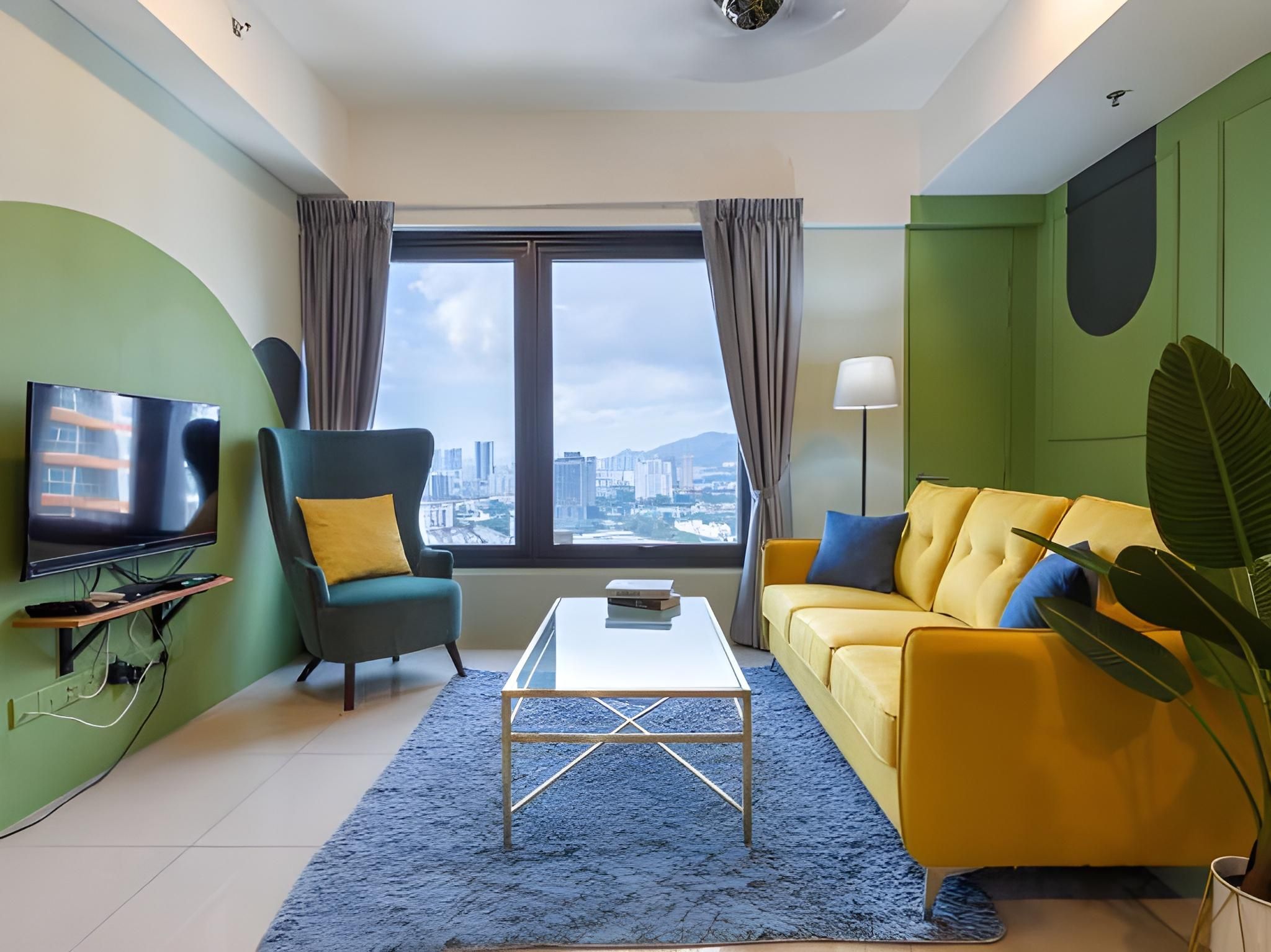 3 Bedroom Apartment, City view