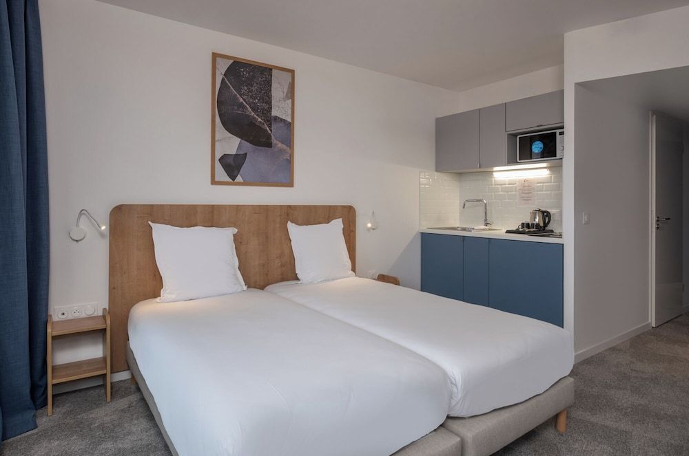 The Originals Residence, Paris Sud Villejuif Classic Studio, 2 Twin Beds 2