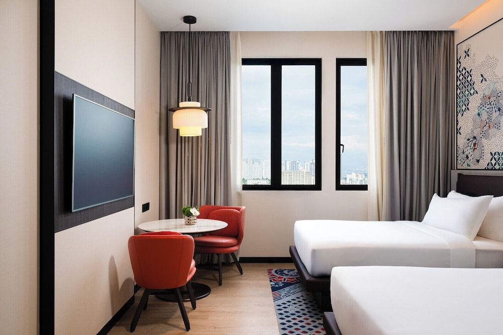 Deluxe Room, 2 Double Beds, Non Smoking (View)