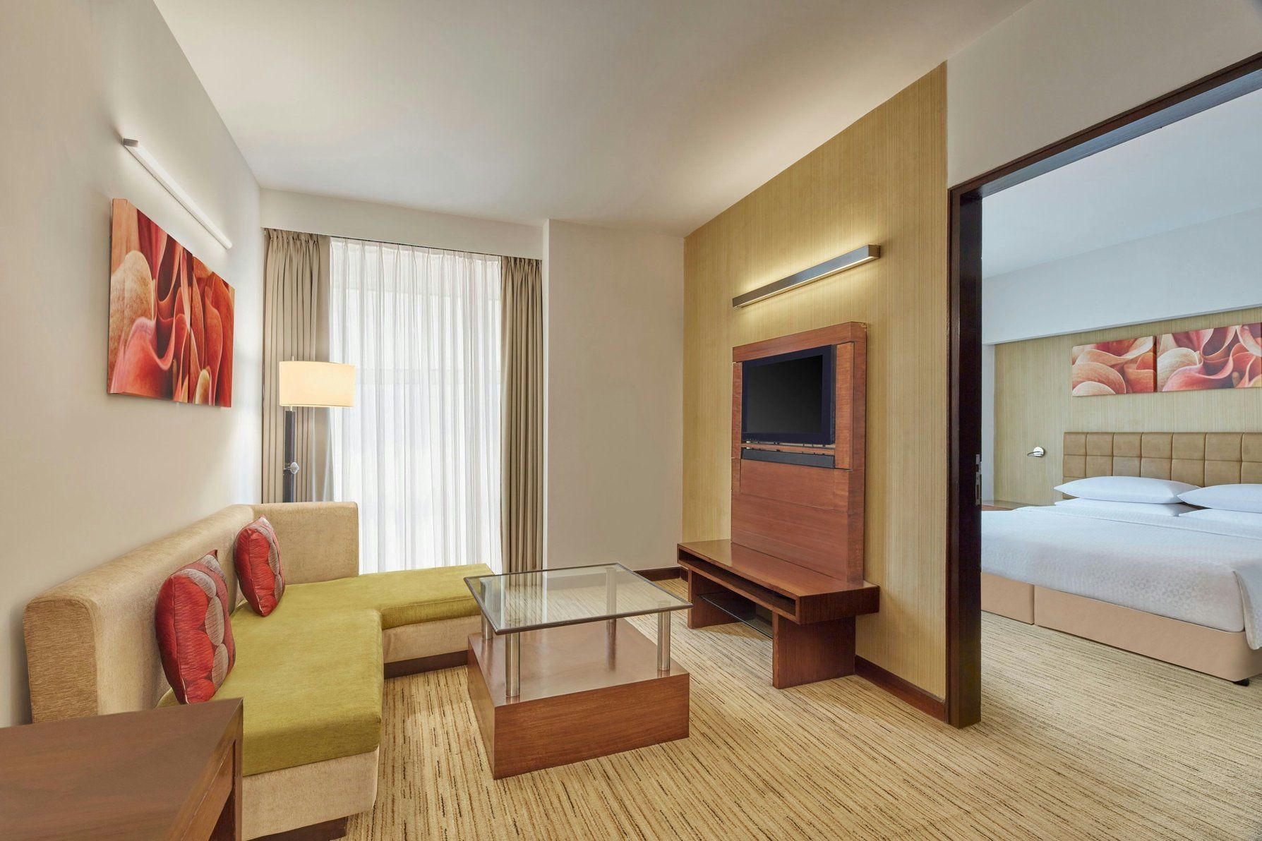 One King Bedroom Apartment - Living Room