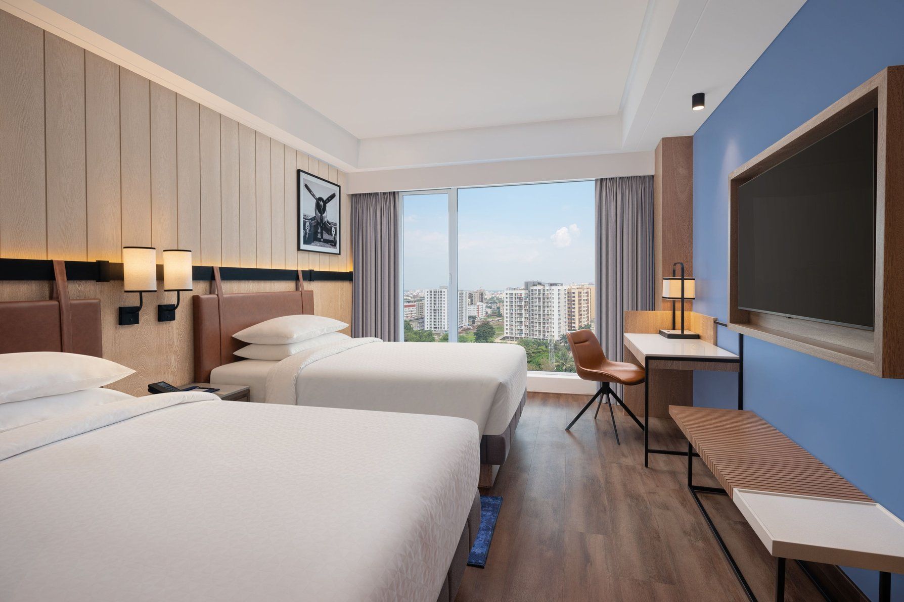 Four Points by Sheraton Nashik Deluxe Guest room, 2 Twin, City view 2