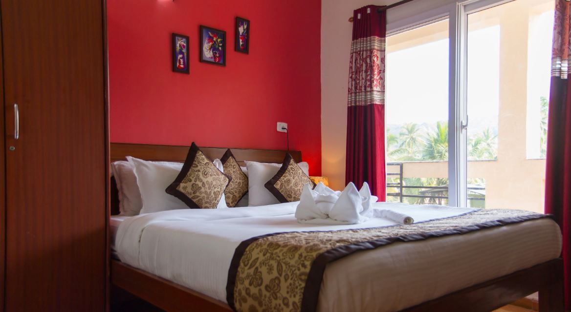 Aqua De Goa Luxury Apartment Near Baga Beach 1BHK Suite