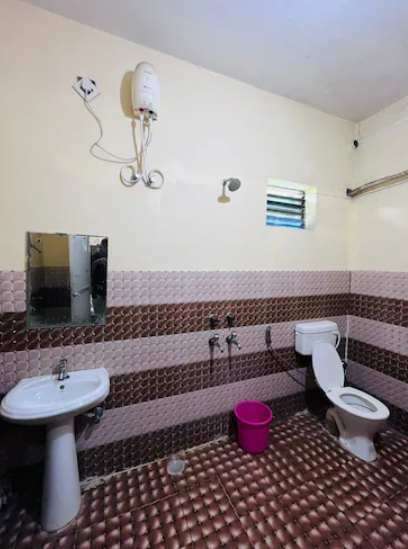 Purbi Beach Resort Queen Bed Room with Garden View (Non AC) 3