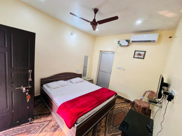 Purbi Beach Resort Queen Bed Room with Garden View (Non AC) 2