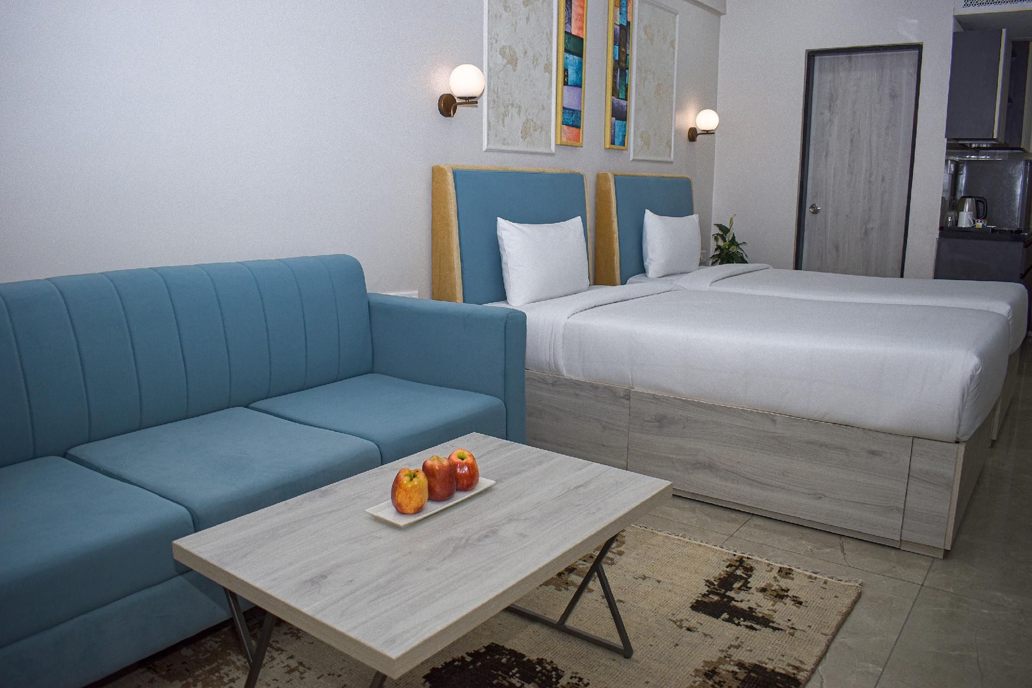 Urban Suites by BluSalzz Jaipur Studio Deluxe Twin 3