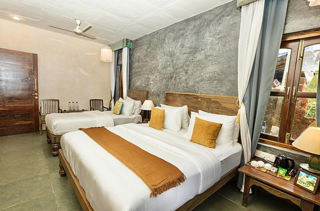 FAMILY ROOM - 2 Bed (No Balcony) (Non-Smoking) (No Car Parking) has common sit-out area