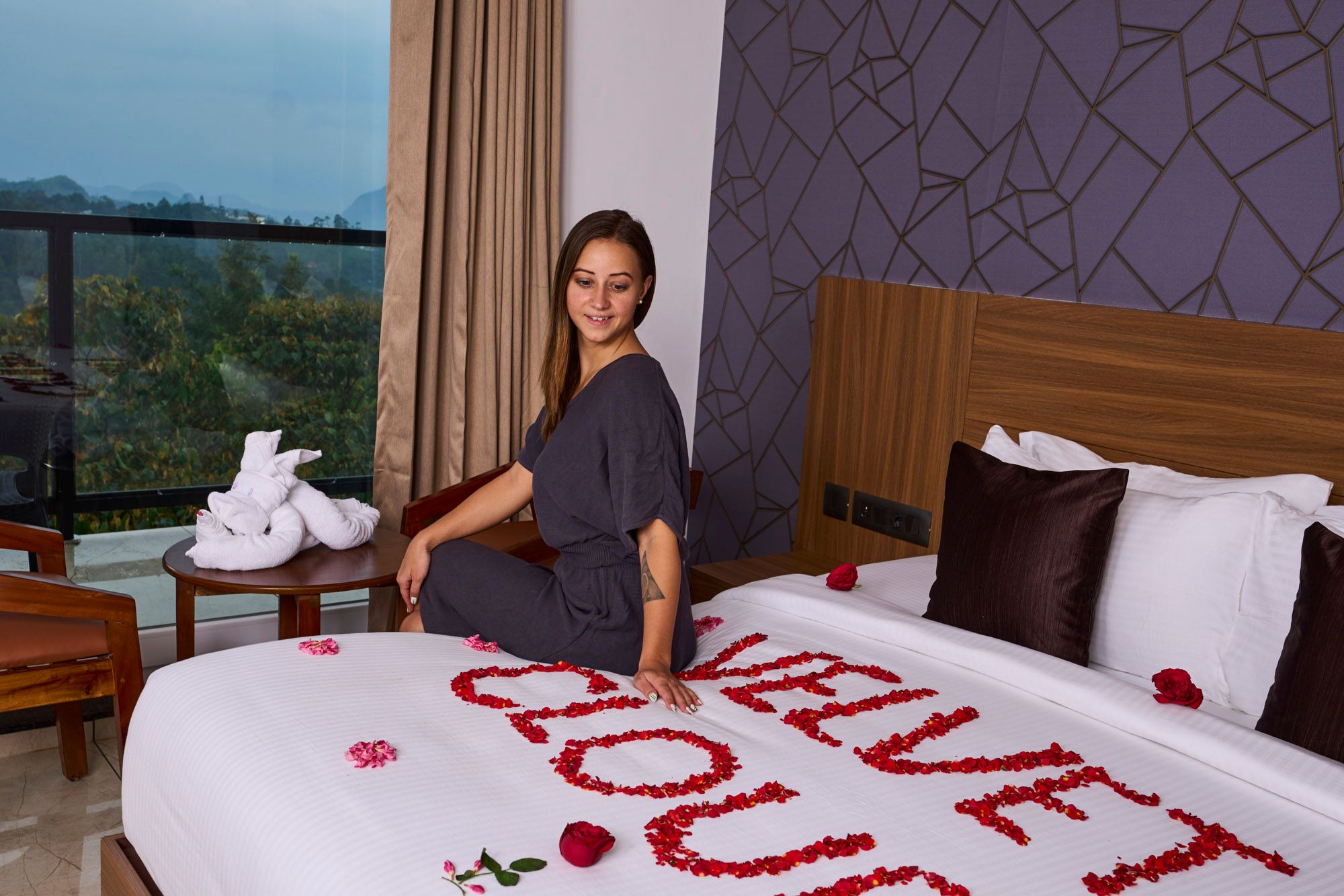 Premium Valley View AC Room with Balcony