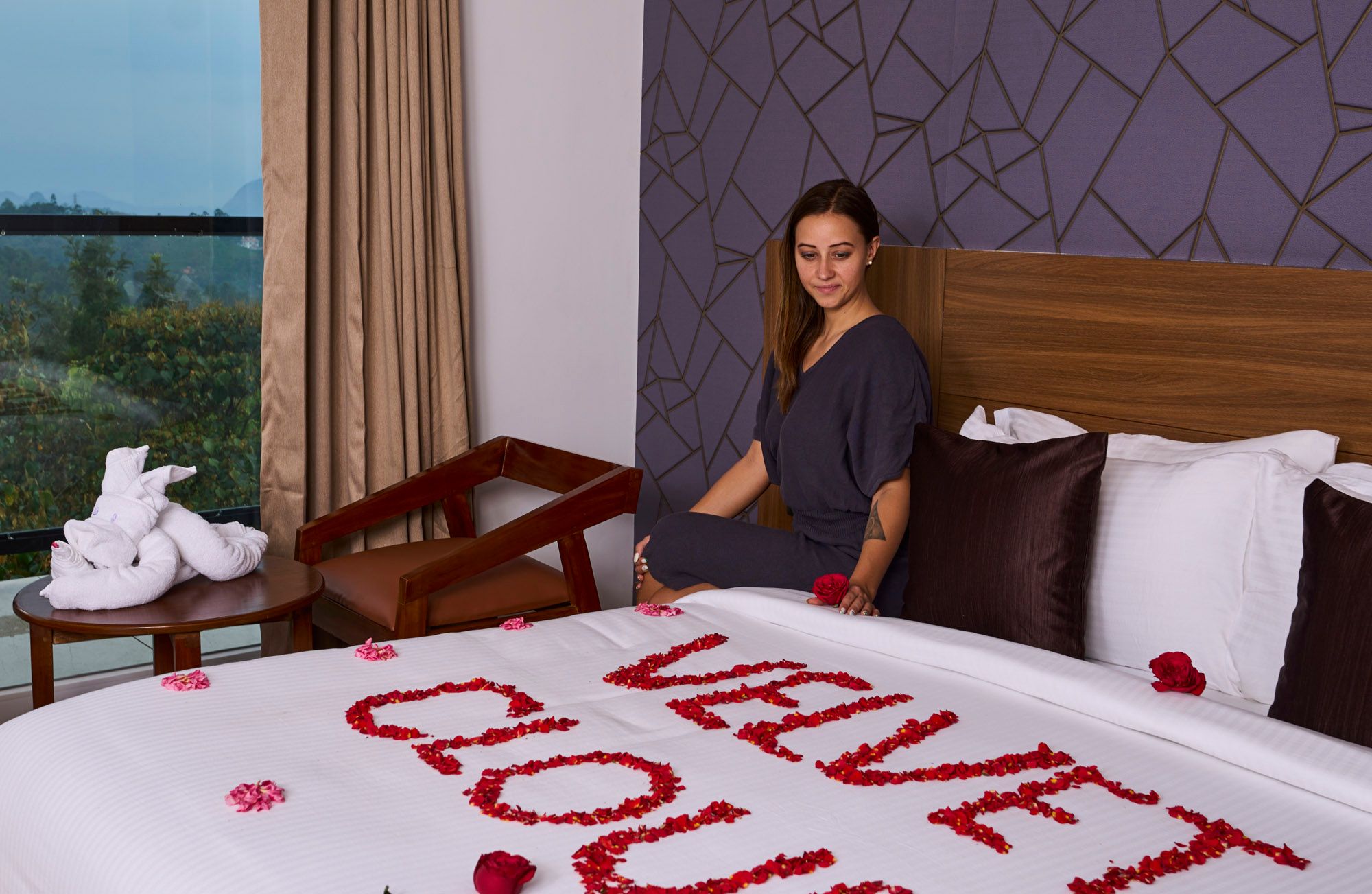 Premium Valley View AC Room with Balcony