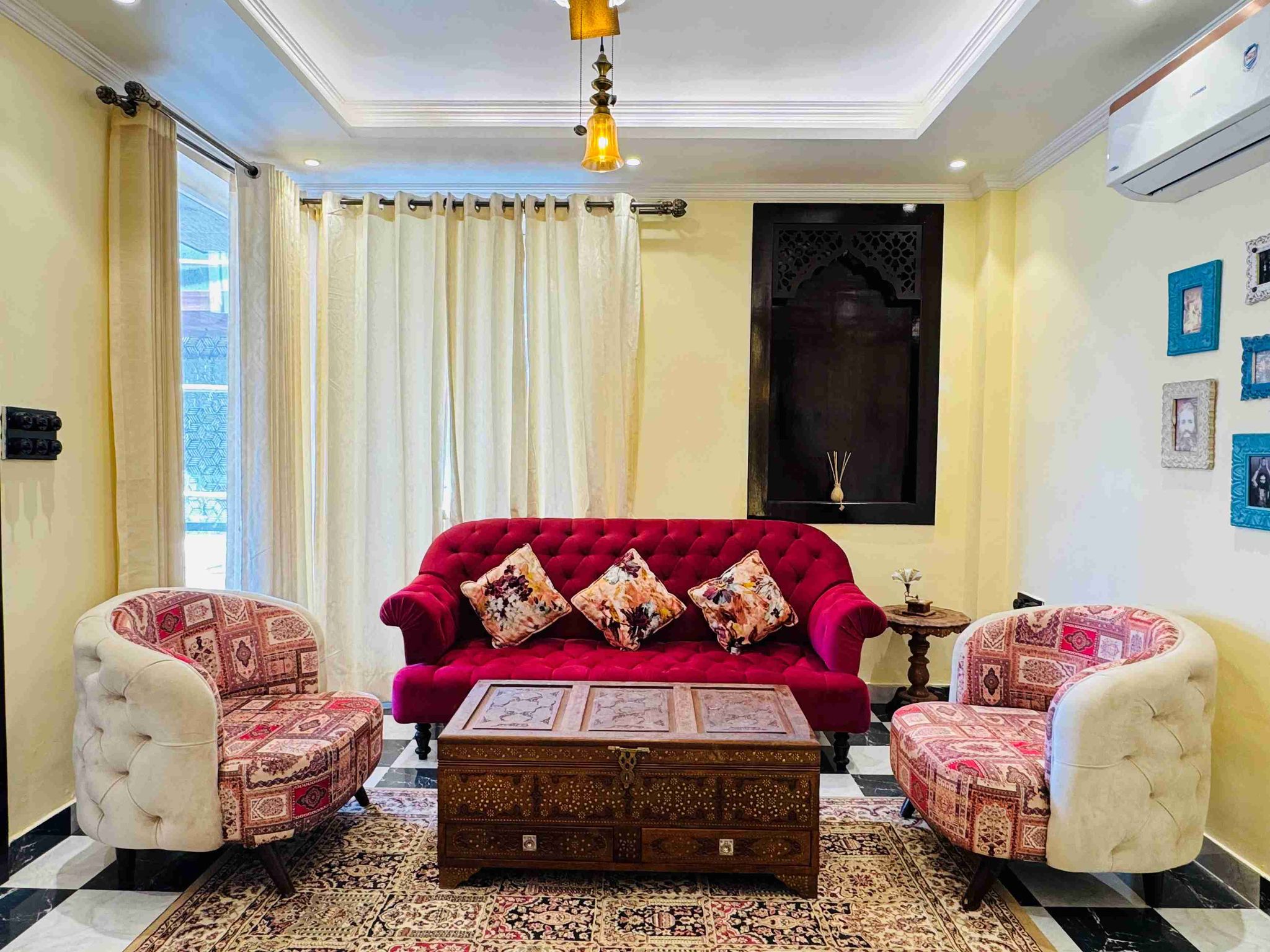 Family Suite with Balcony - Courtyard View  