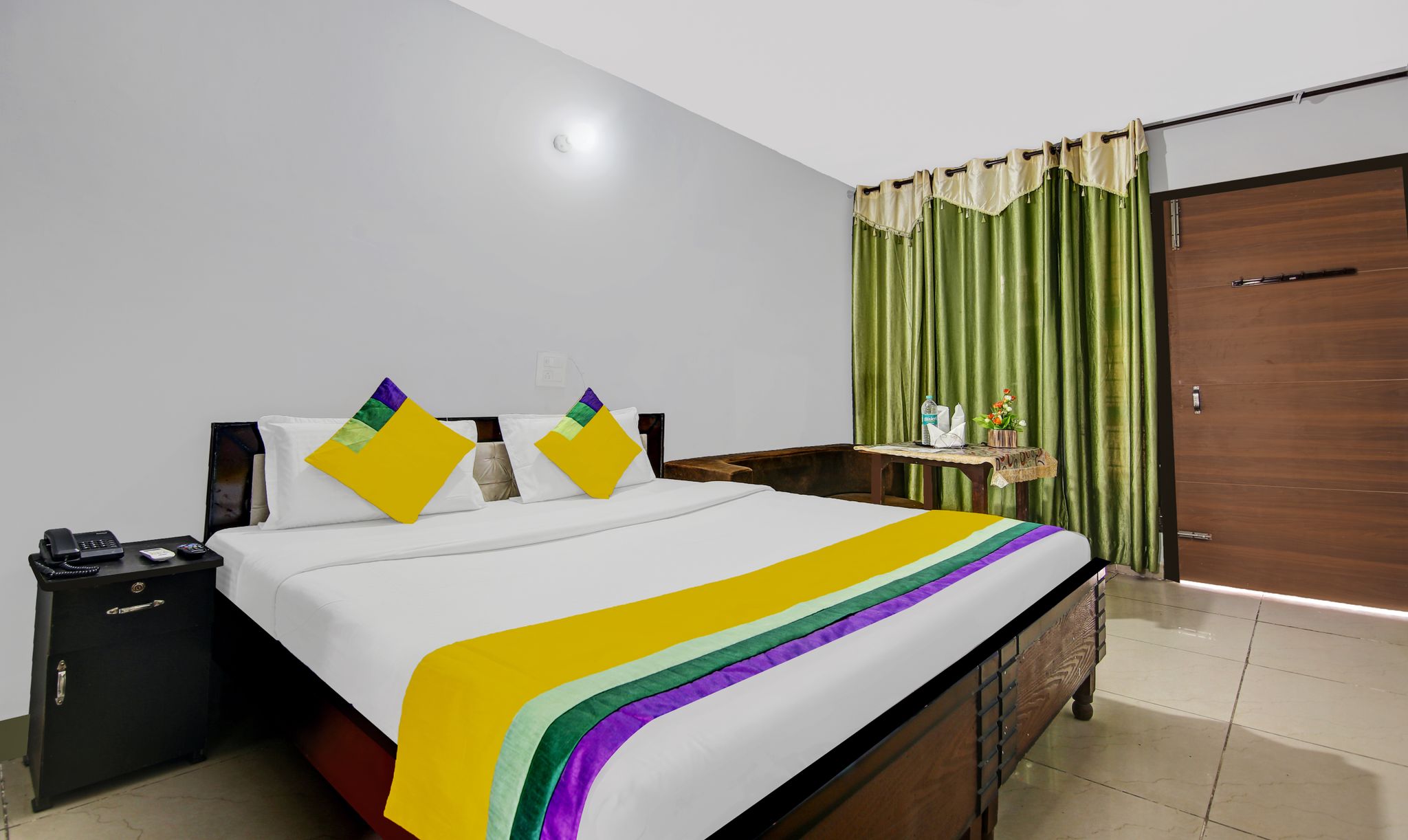 Hotel King Palace Near CP 67 Mall Airport Road Mohali Deluxe Room