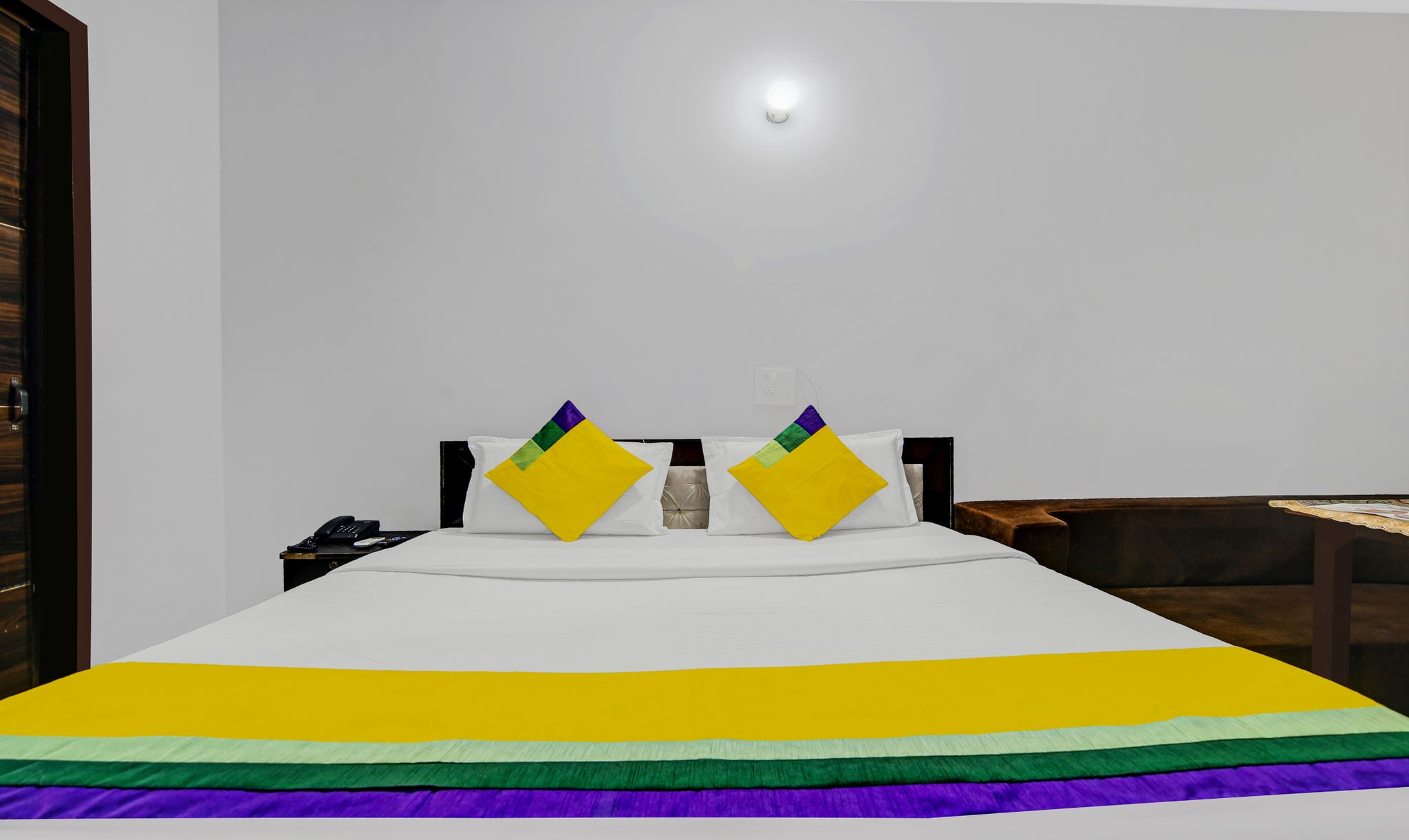 Hotel King Palace Near CP 67 Mall Airport Road Mohali Deluxe Room 3