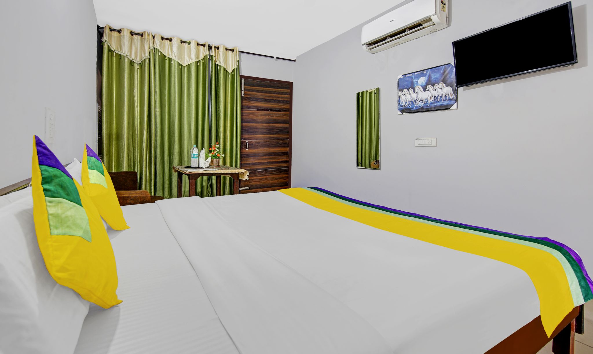 Hotel King Palace Near CP 67 Mall Airport Road Mohali Deluxe Room 2