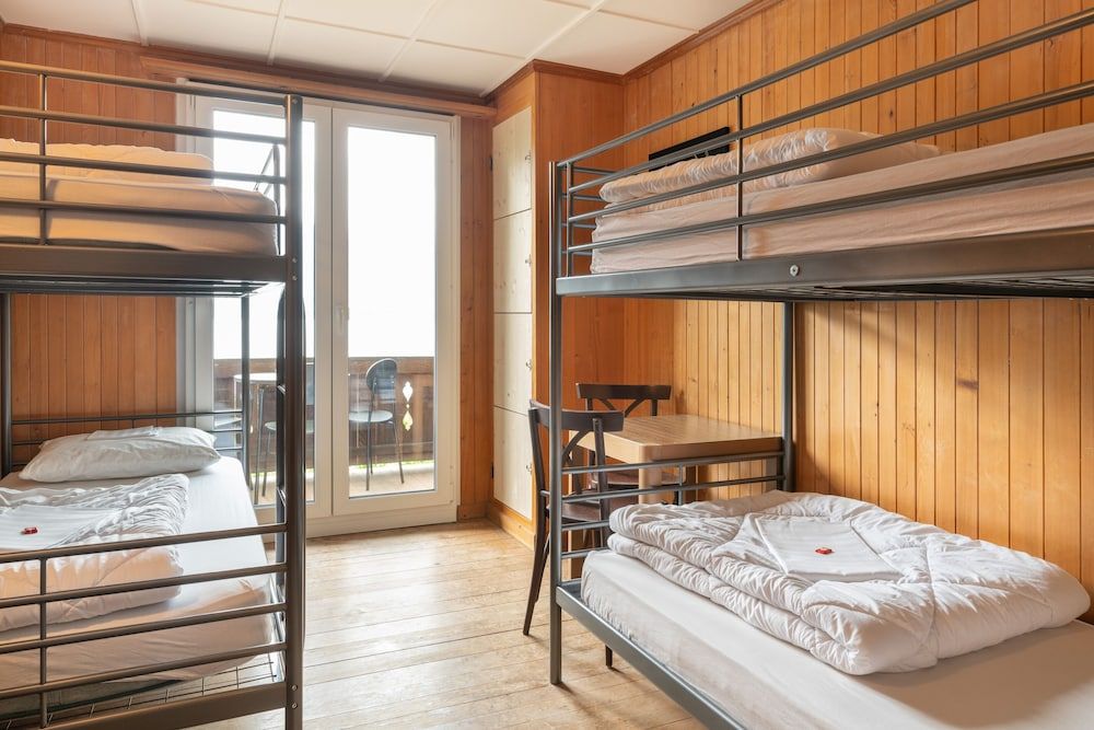 Basic Quadruple Room, Multiple Beds, Shared Bathroom, Lake View