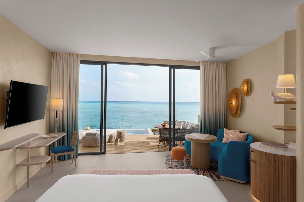 Villa, 1 King Bed, Overwater (Mirage, Sunrise Pool)