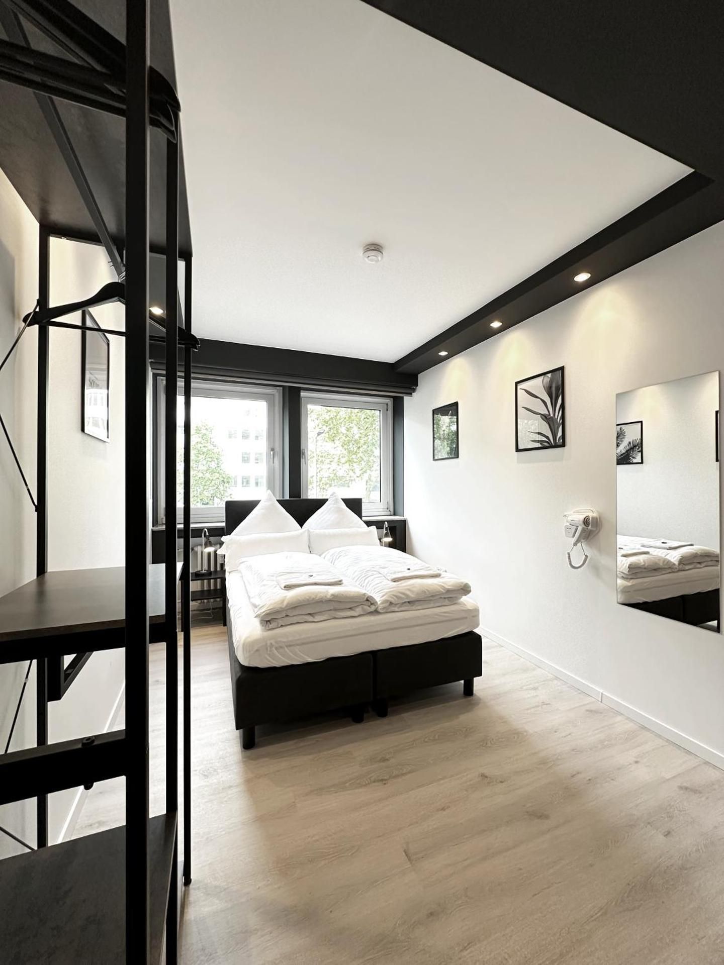 Standard, Double, Shared Bathroom