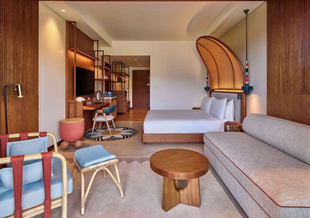 Canopy by Hilton Seychelles Resort Deluxe Room, 1 King Bed, Balcony, Pool View 4