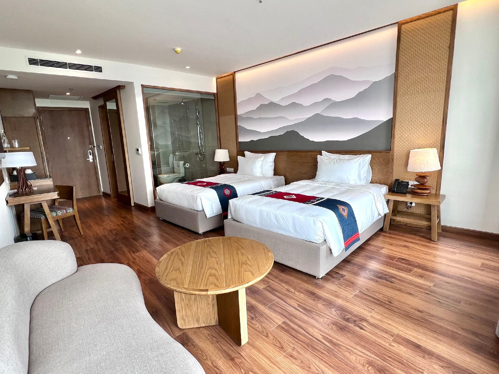 Deluxe Twin Room with Garden View
