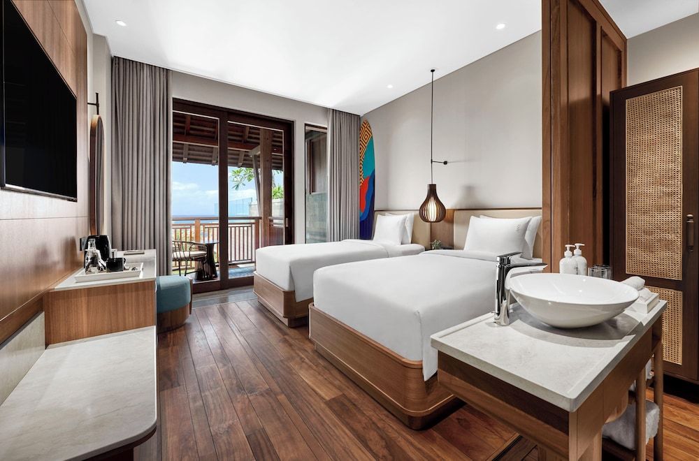 Premium Room, 2 Twin Beds, Balcony, Ocean View (Top Floor)