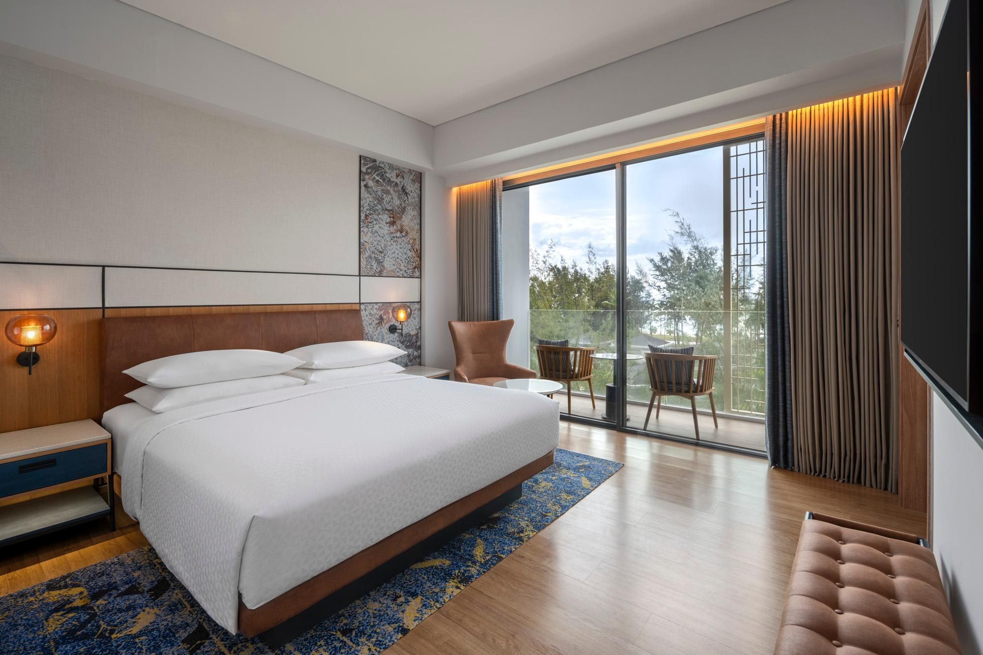 Deluxe Ocean Suite King, Deluxe Suite, 1 King, Ocean view, Balcony