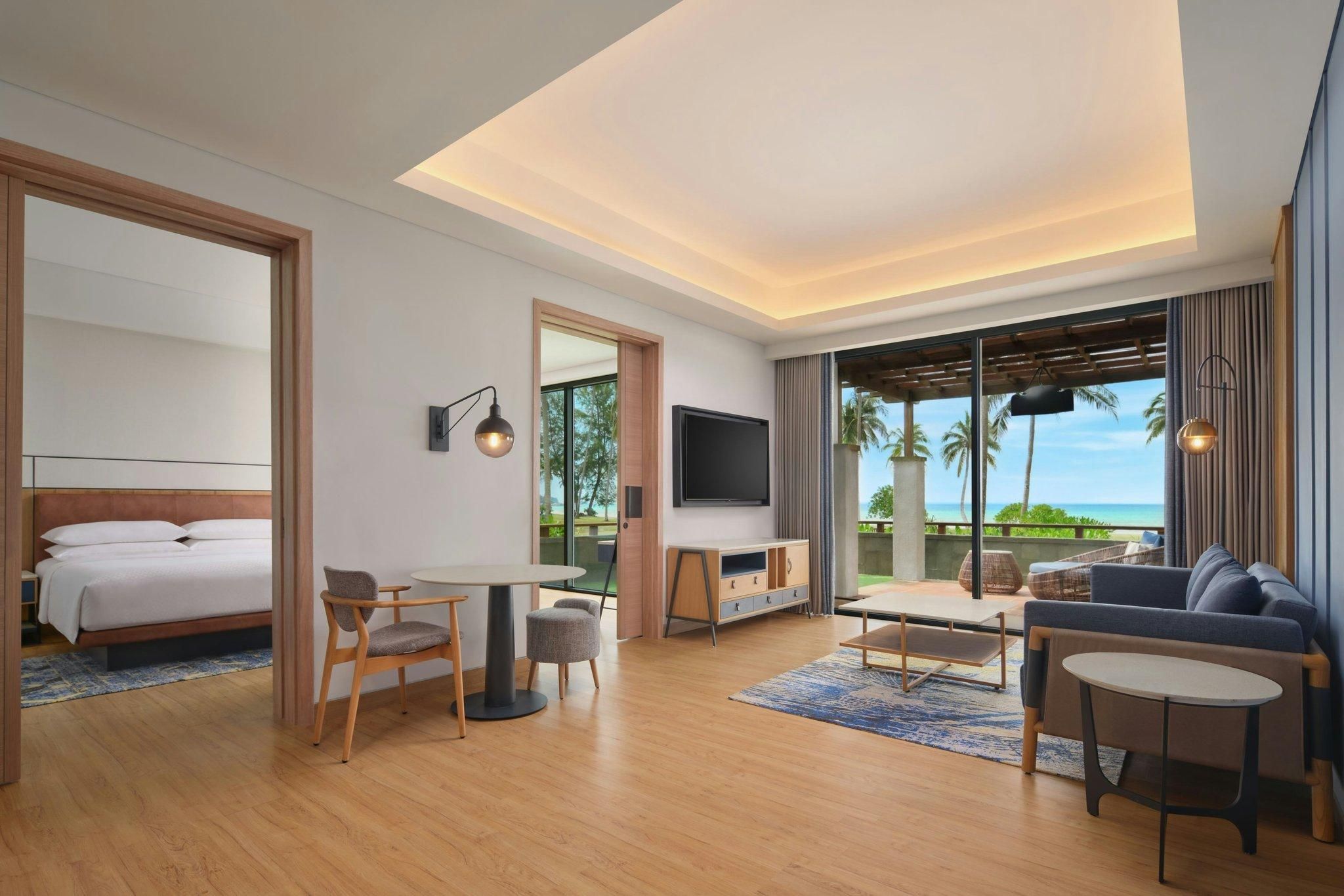 Deluxe Cabana Ocean Suite, Deluxe Suite, 1 King, Ocean view, Terrace