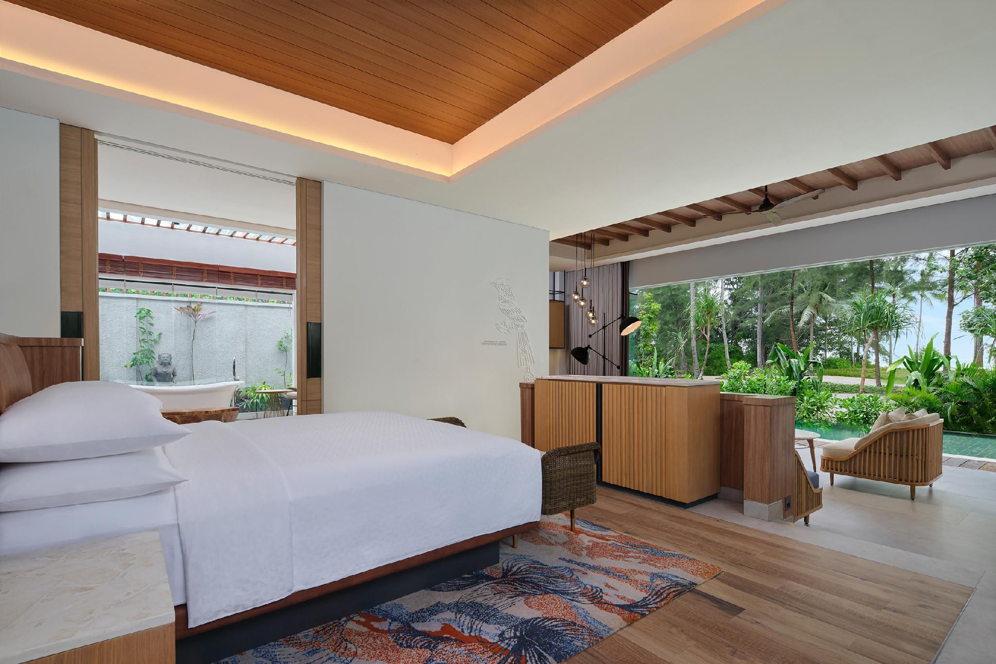 Ocean Front Villa, 1 Bedroom Villa, 1 King, Oceanfront, Beach front, Beach front access, Terrace