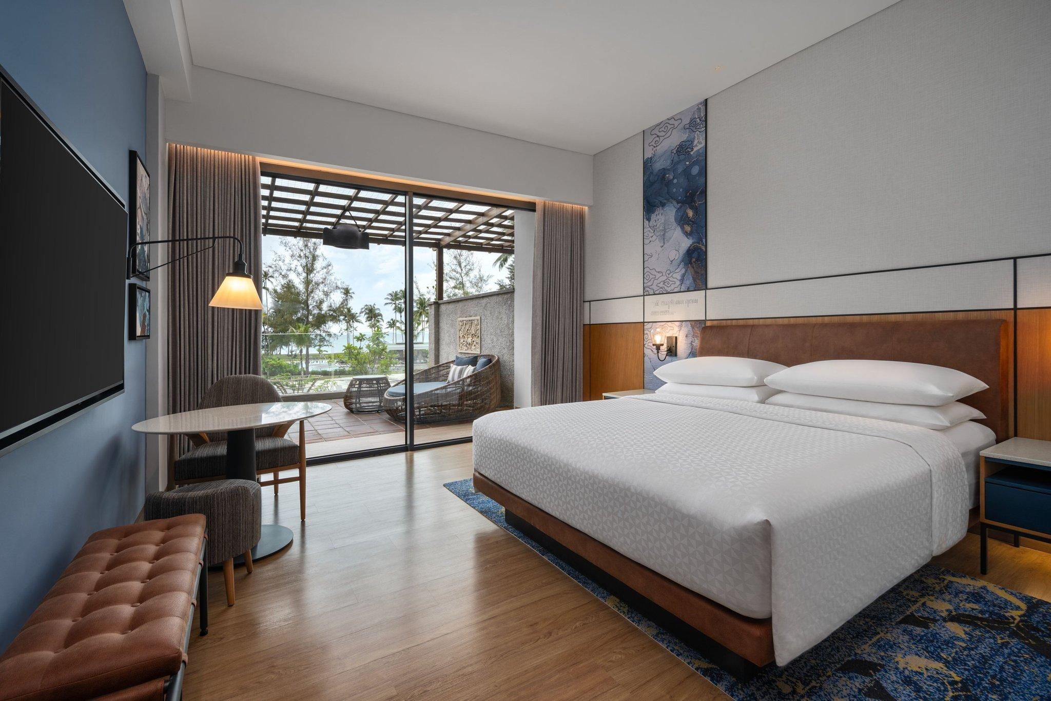 Cabana Ocean King, Guest room, 1 King, Ocean view, Terrace