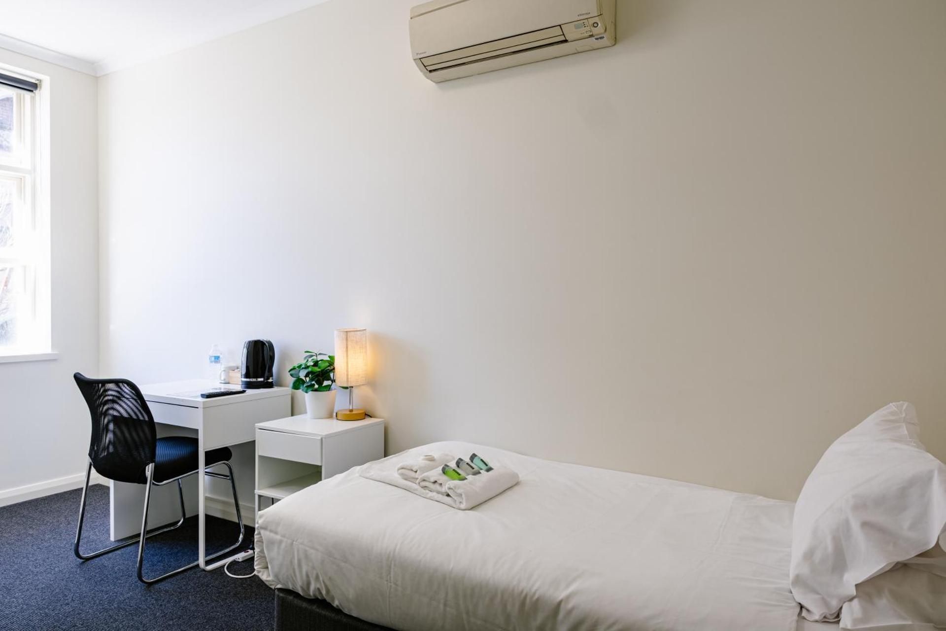 Single Room with Shared Bathroom