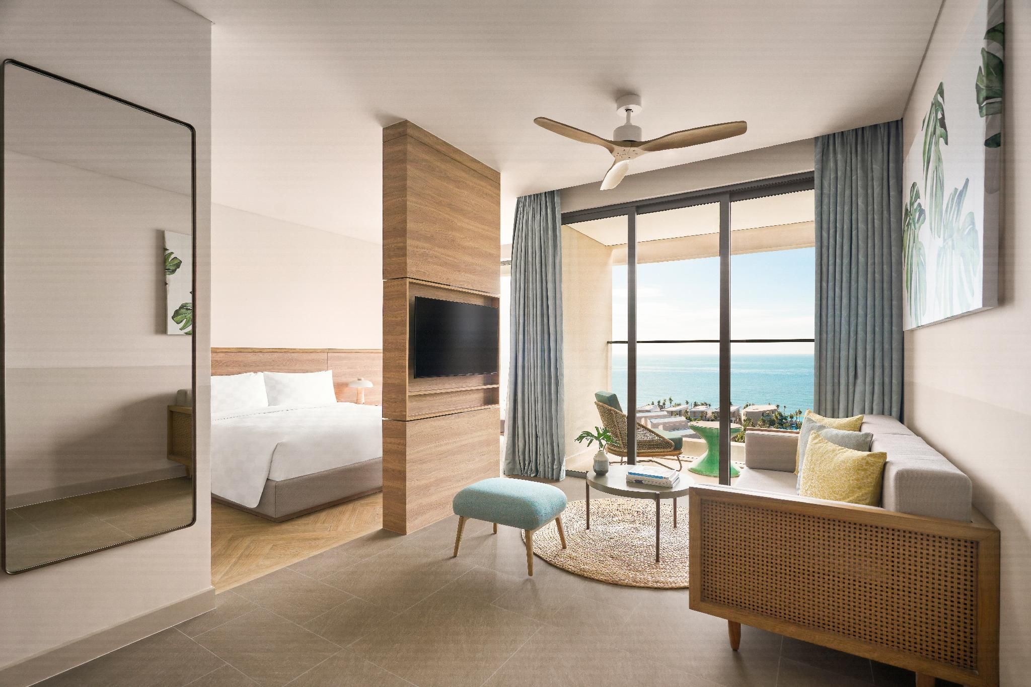1-Bedroom Deluxe Ocean View Residence with Balcony