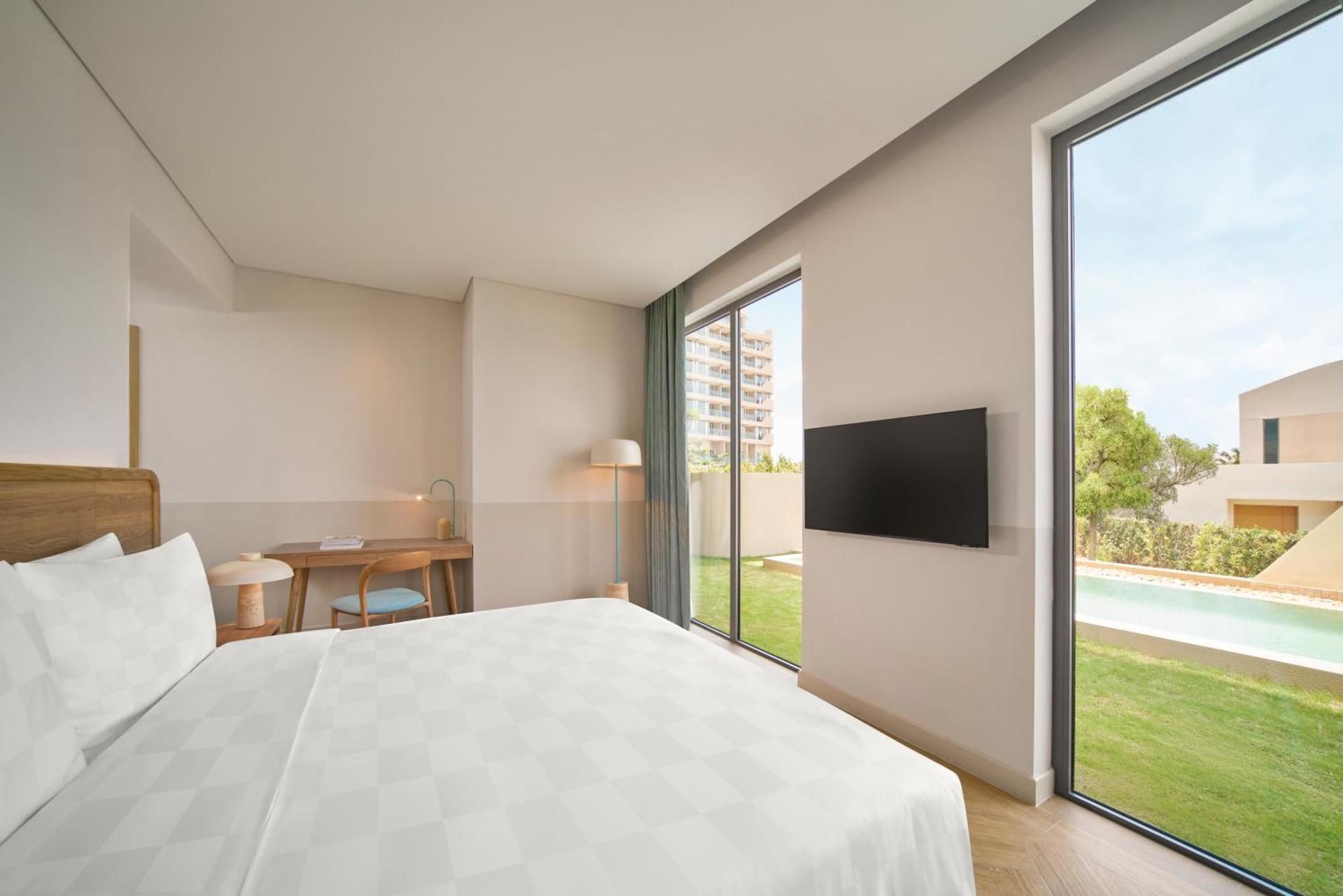 2-Bedroom Garden and Pool View Residence with Balcony
