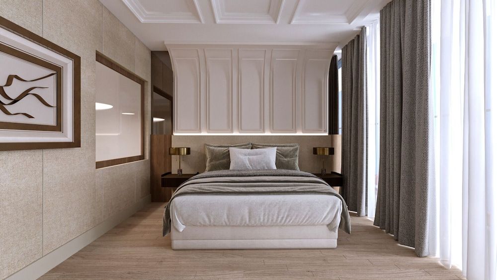 Romantic Suite, Queen and Sofa Bed, City View