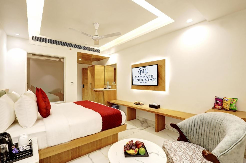 Hotel Namaste Hindustan Near Connaught Place Superior King Room