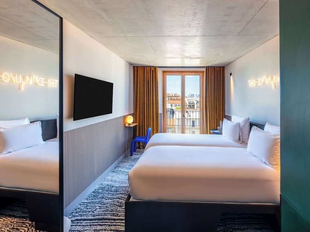 Tribe Paris Clichy Room, 2 Twin Beds (TRIBE Essential) 2