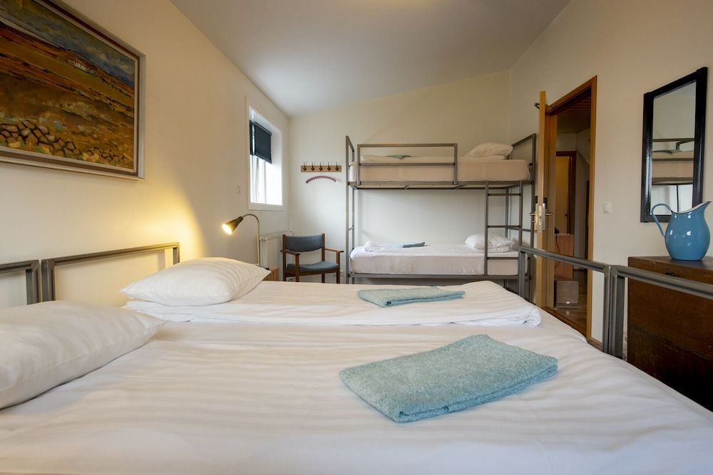Sjávarborg Family Quadruple Room, Multiple Beds, Shared Bathroom 5