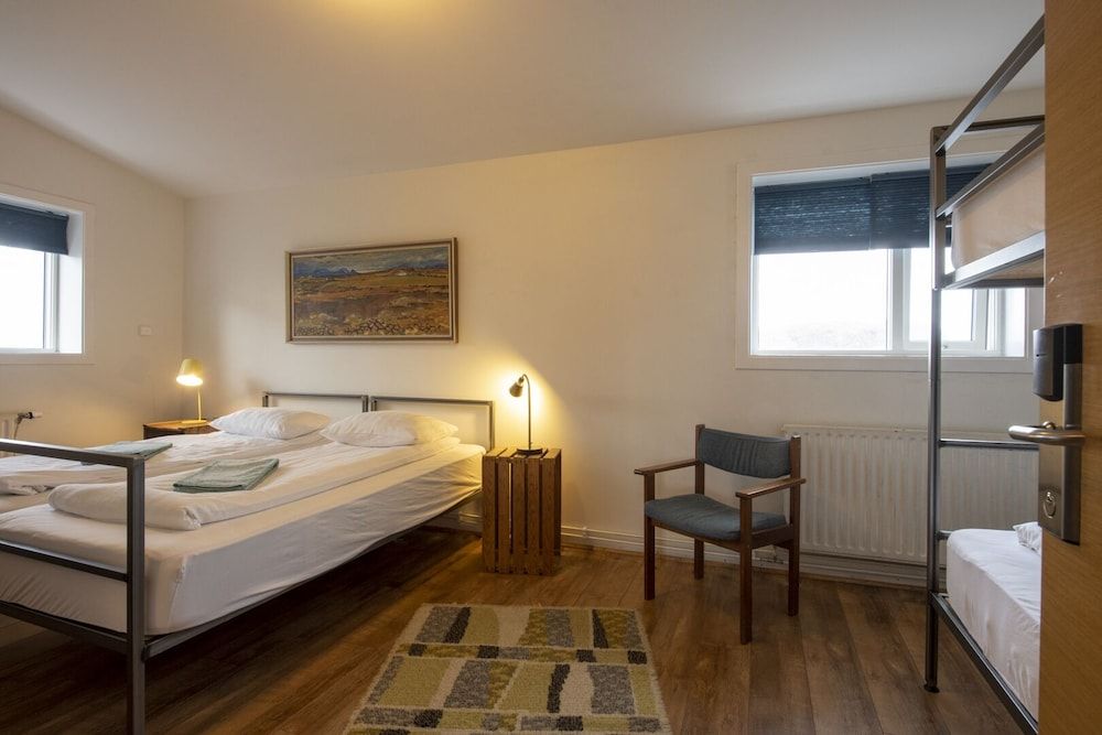 Sjávarborg Family Quadruple Room, Multiple Beds, Shared Bathroom 4