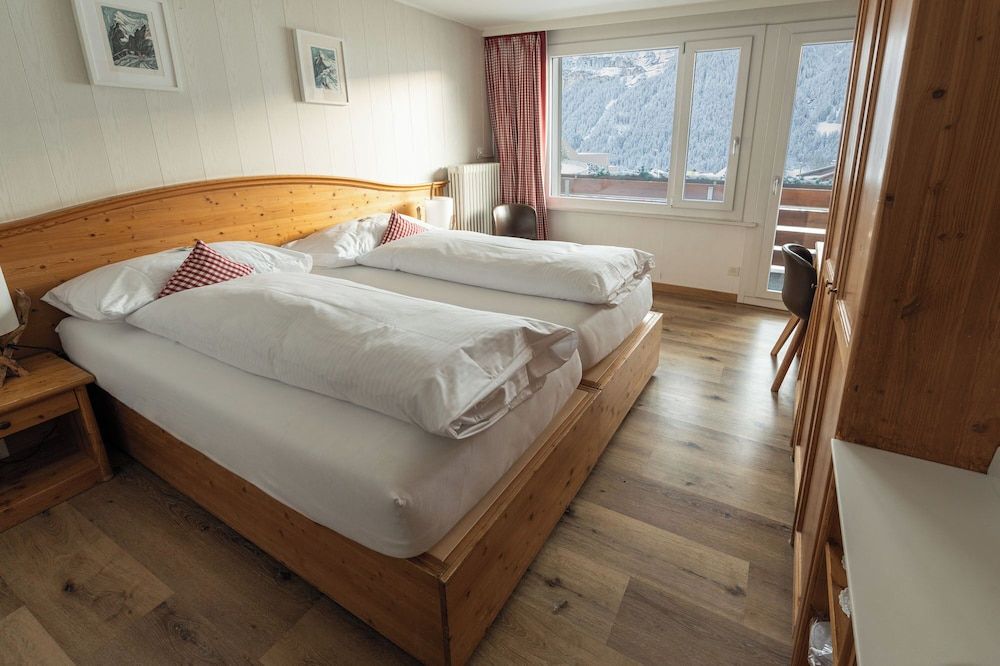 Hotel Bernerhof Grindelwald Superior Double Room, Balcony, Mountain View (Eiger)