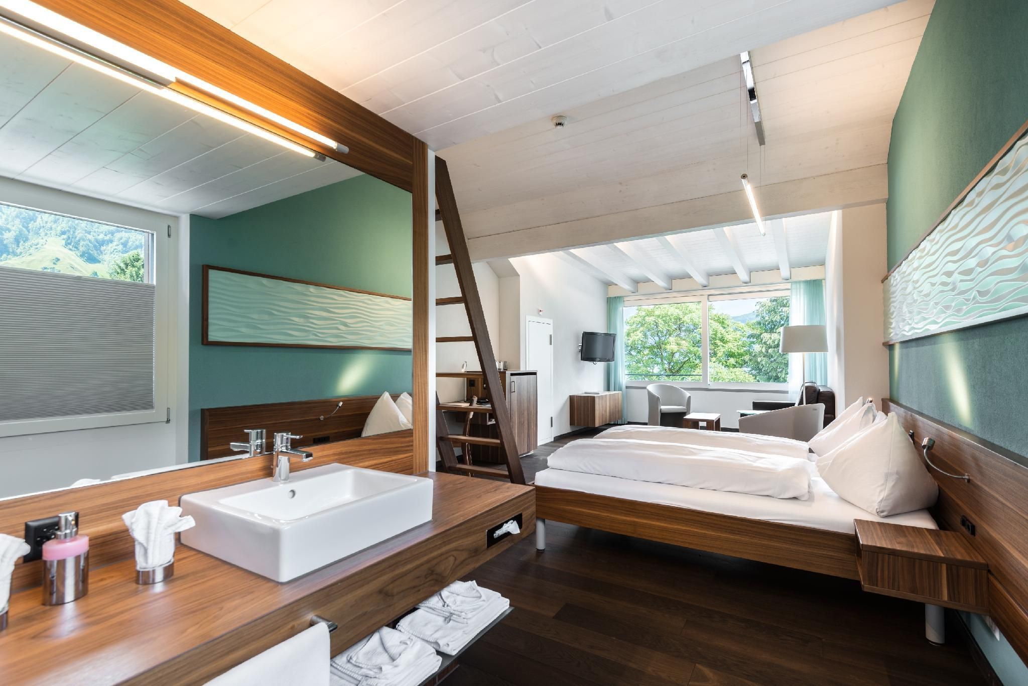 Family Suite With Lake and Village View